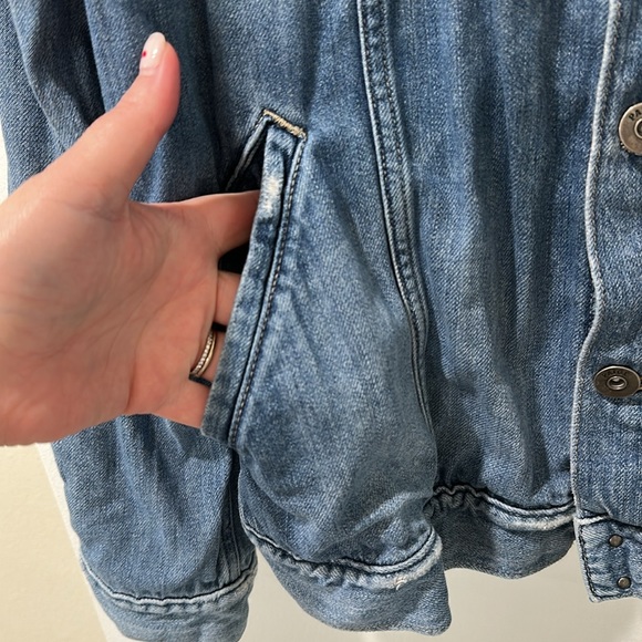 Men's Blue Denim Jacket - Picture 4 of 7